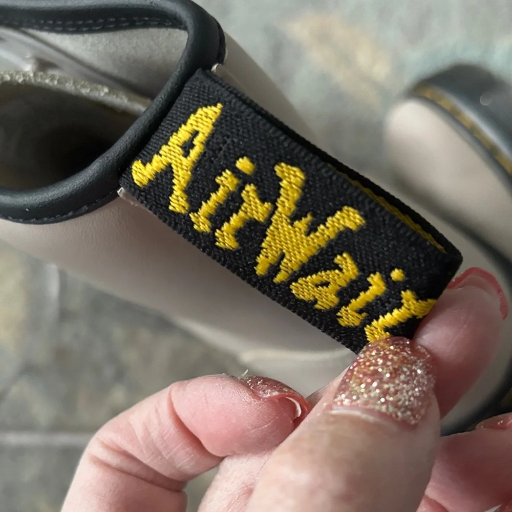 Dr. Martens Beige Leather Boots - Picture 5 of 8